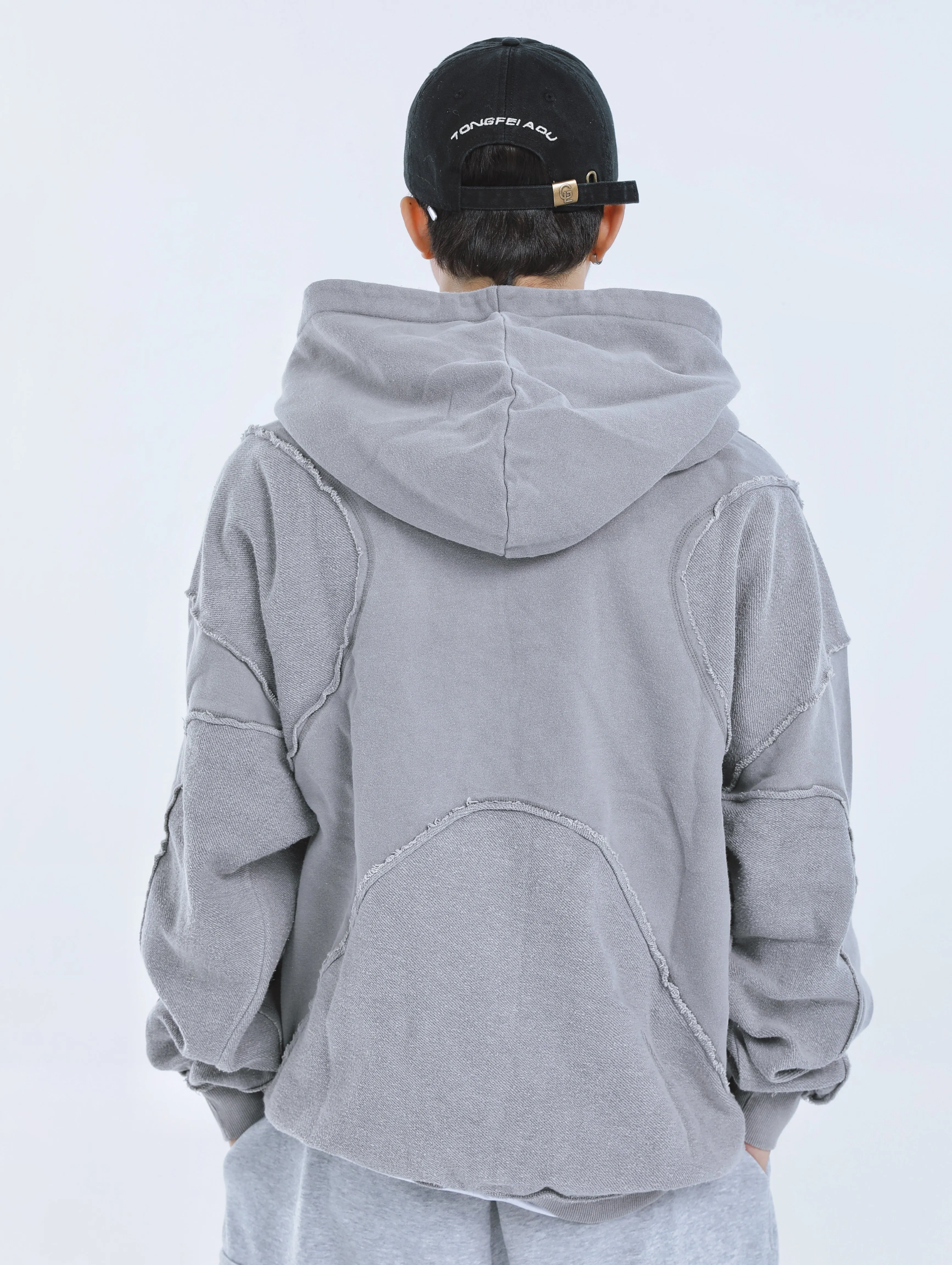 【23s September.】Solid Color High Street Hooded Sweater