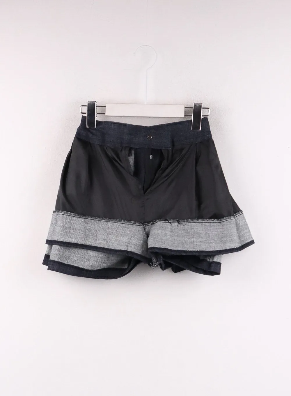 A-Line Denim Mini Skirt CF405