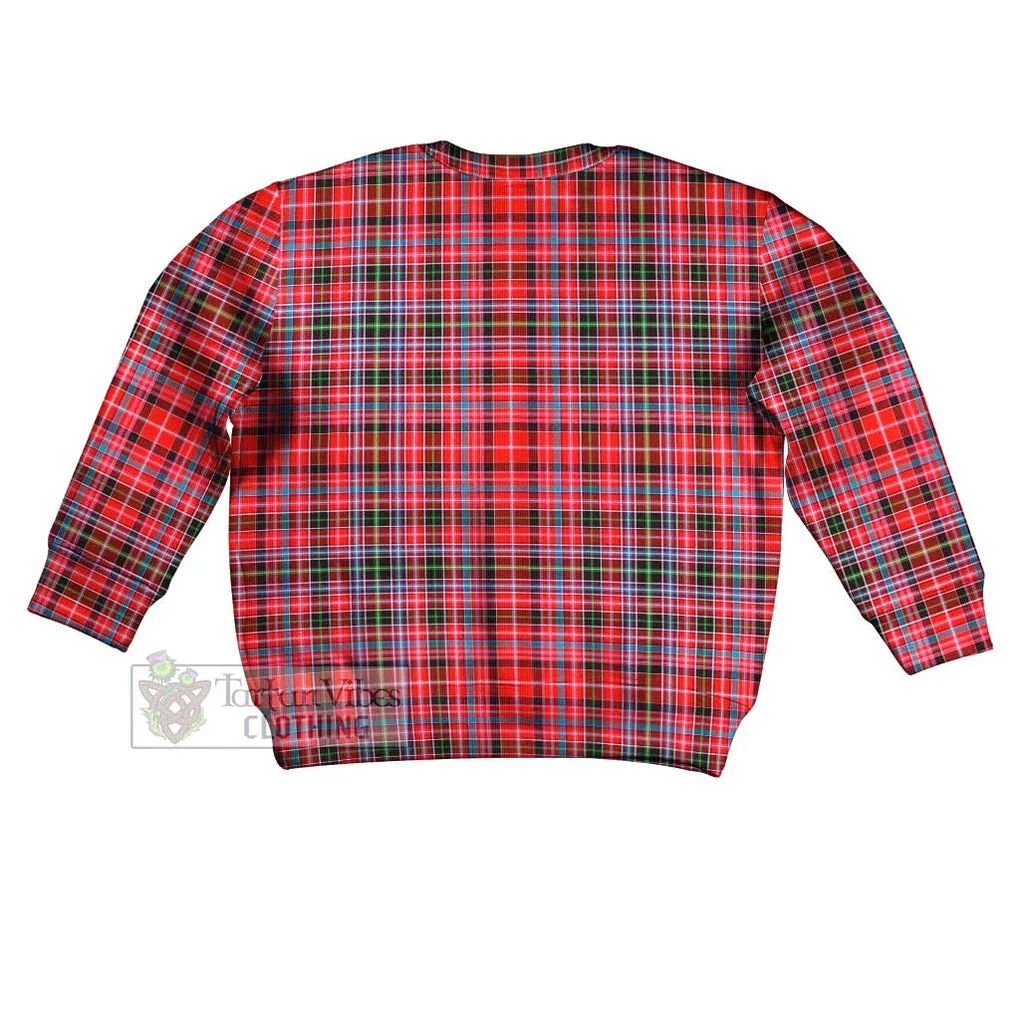 Aberdeen District Tartan Kid Ugly Sweater