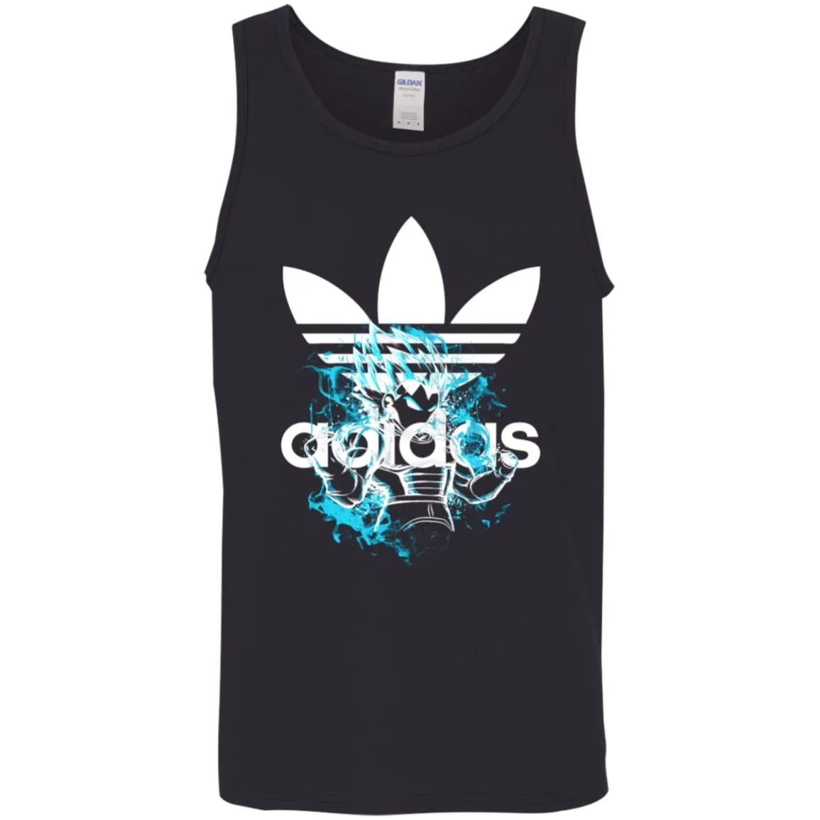 Adidas Vegeta Dragon Ball Super Saiyan T-shirt Men Cotton Tank