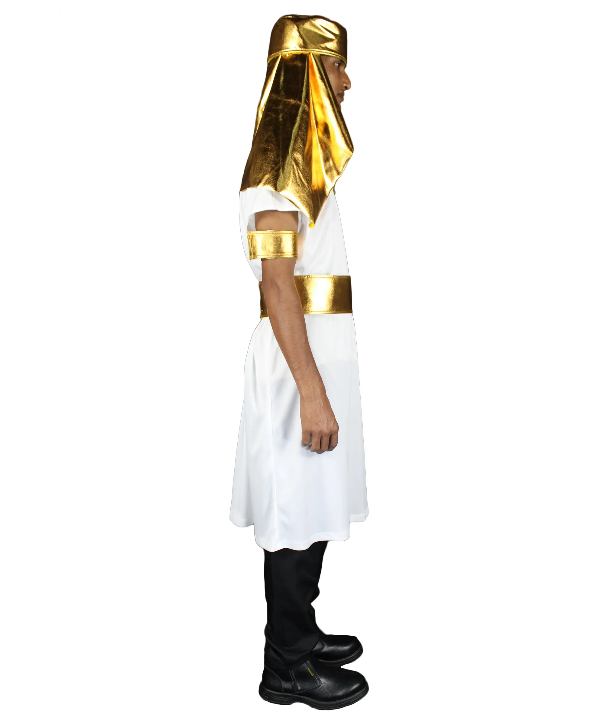 Adult Men's Egyptian King Pharaoh Cosplay Costume Multiple Color Options