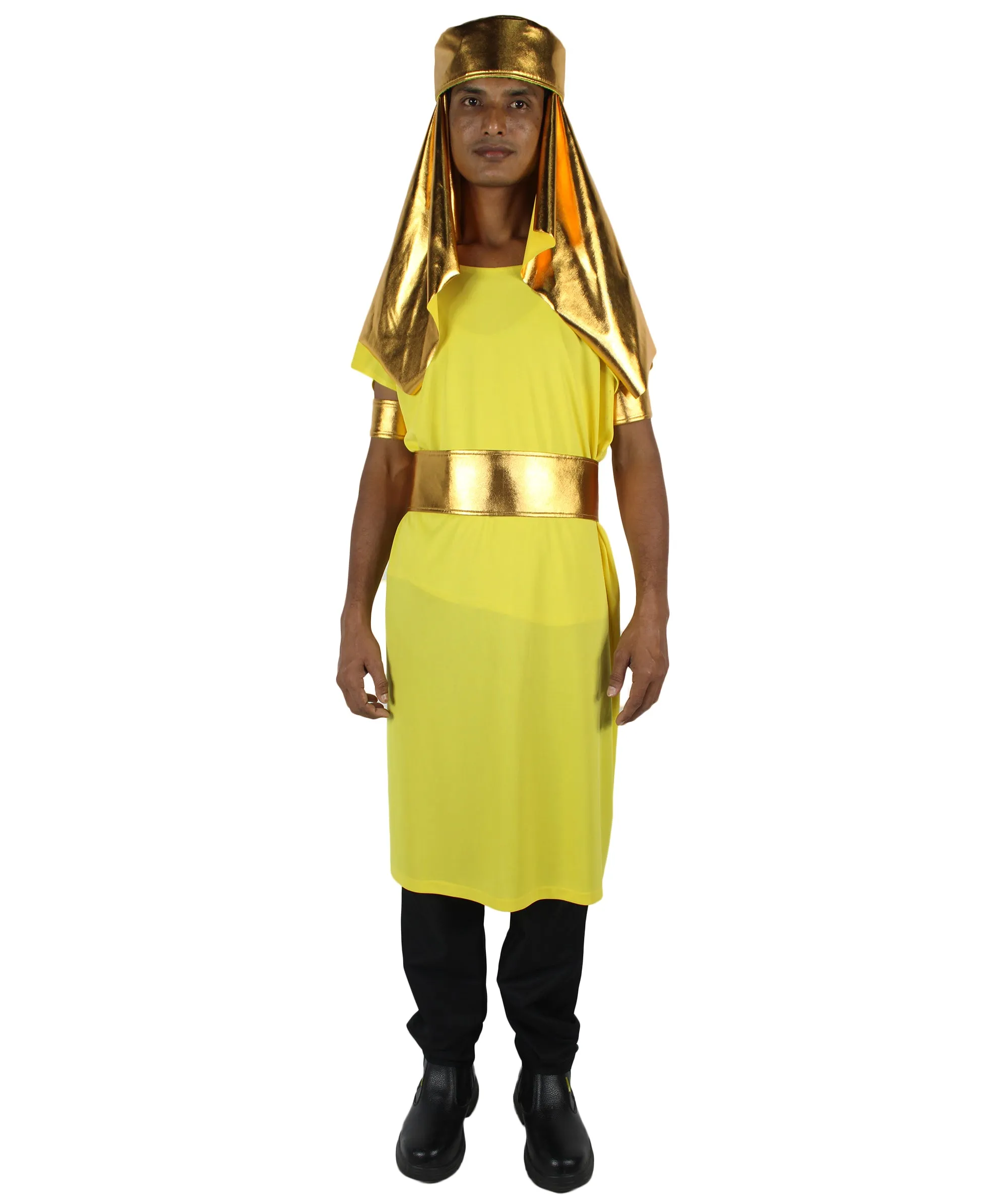 Adult Men's Egyptian King Pharaoh Cosplay Costume Multiple Color Options