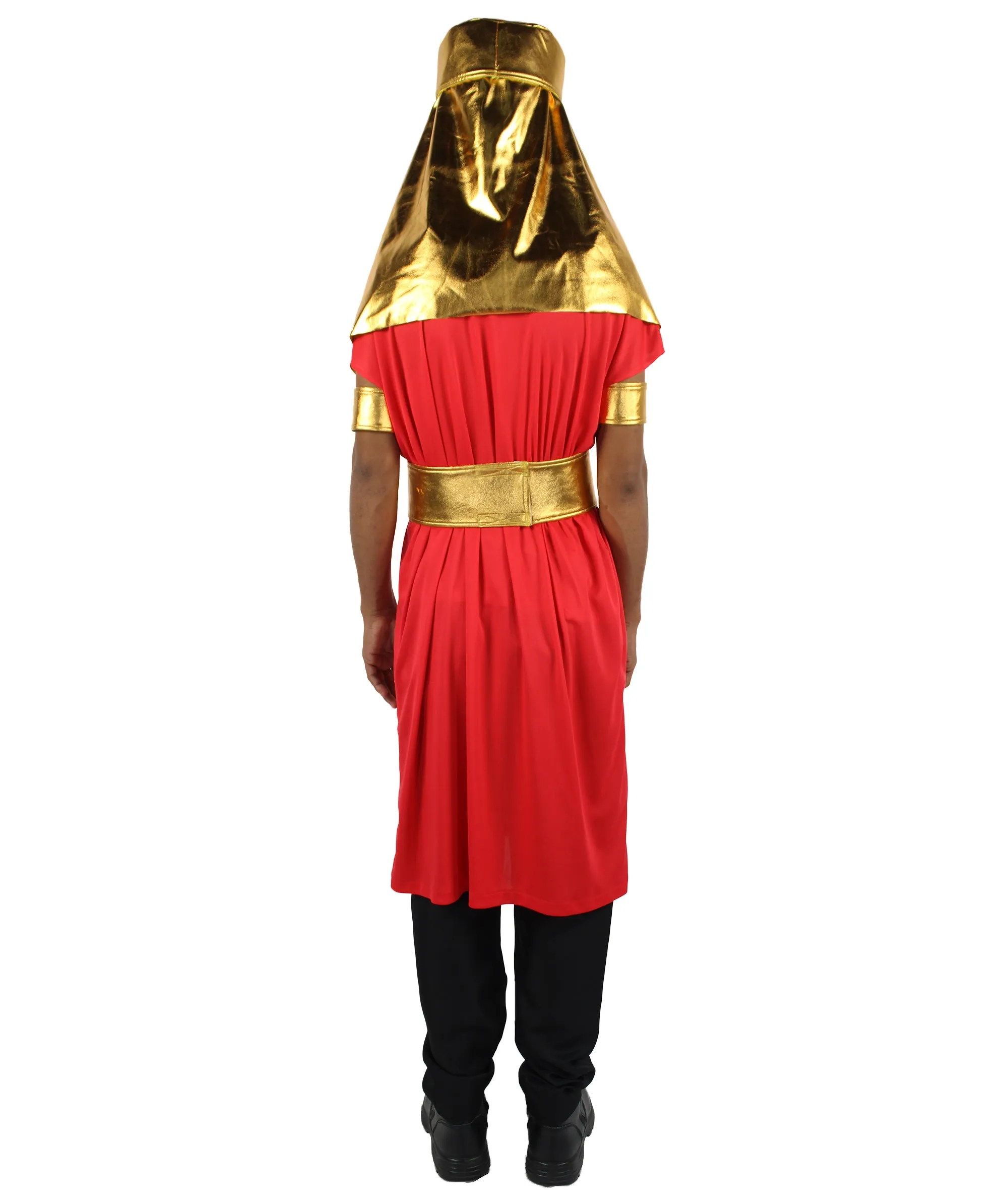 Adult Men's Egyptian King Pharaoh Cosplay Costume Multiple Color Options