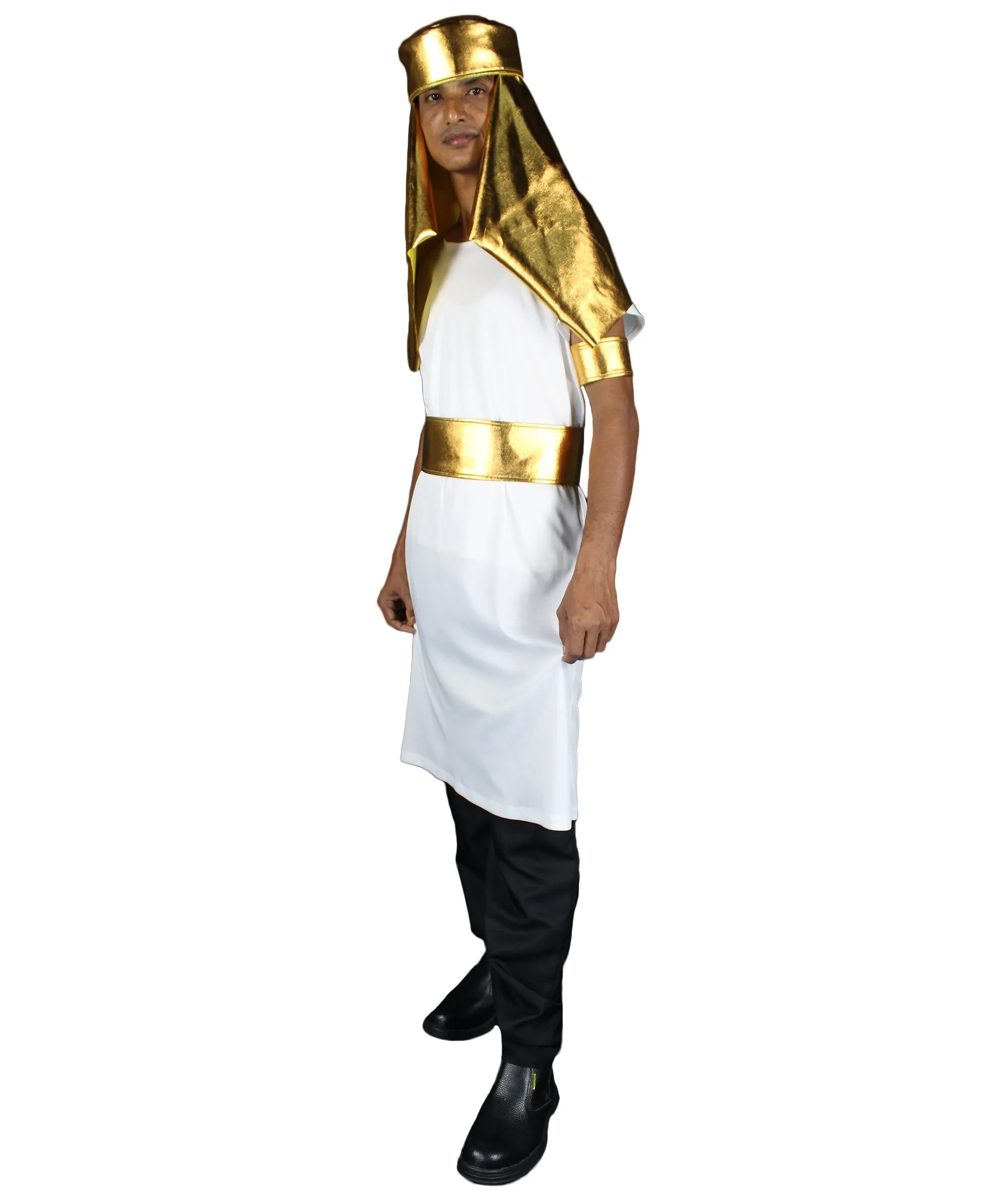 Adult Men's Egyptian King Pharaoh Cosplay Costume Multiple Color Options