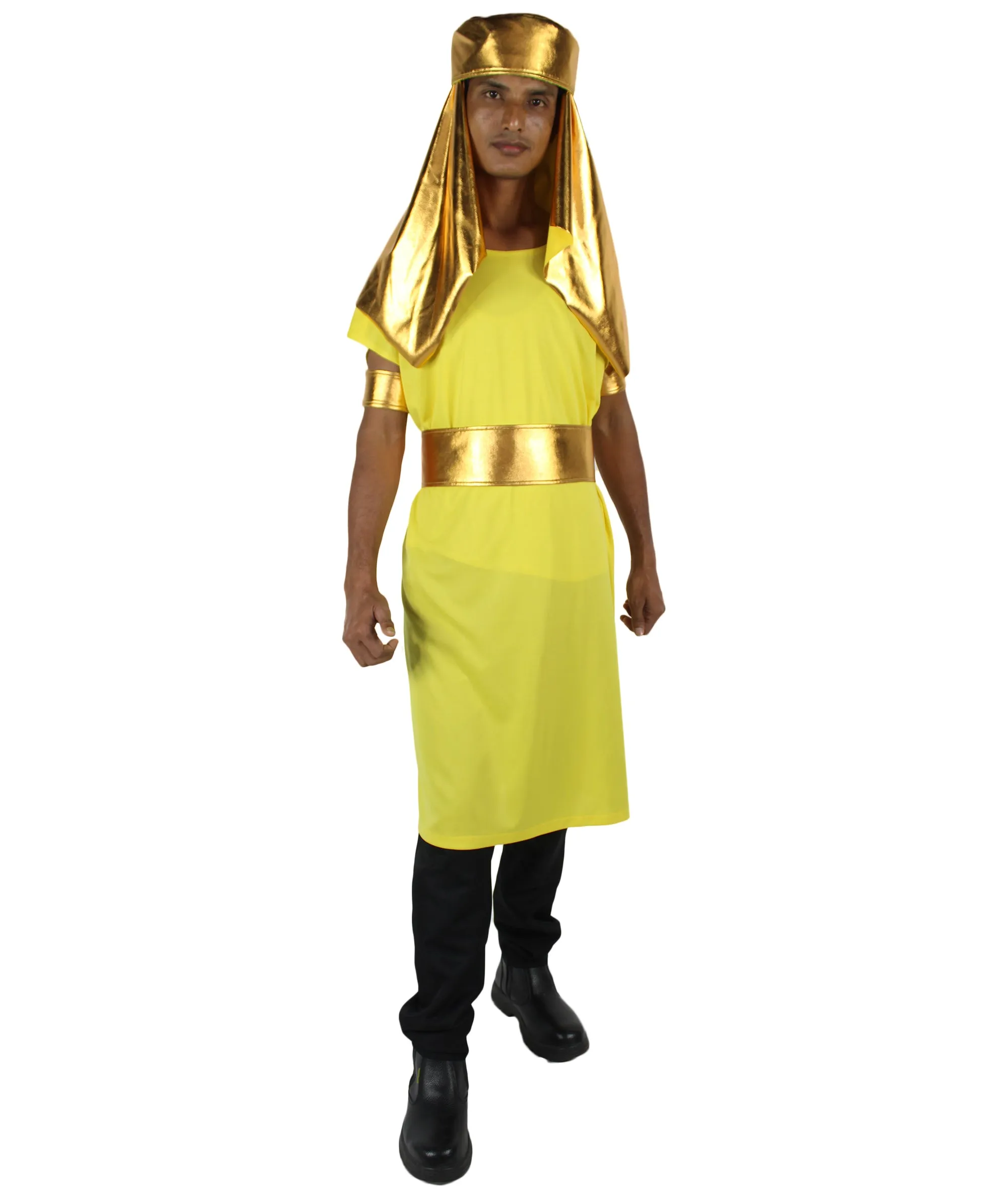 Adult Men's Egyptian King Pharaoh Cosplay Costume Multiple Color Options