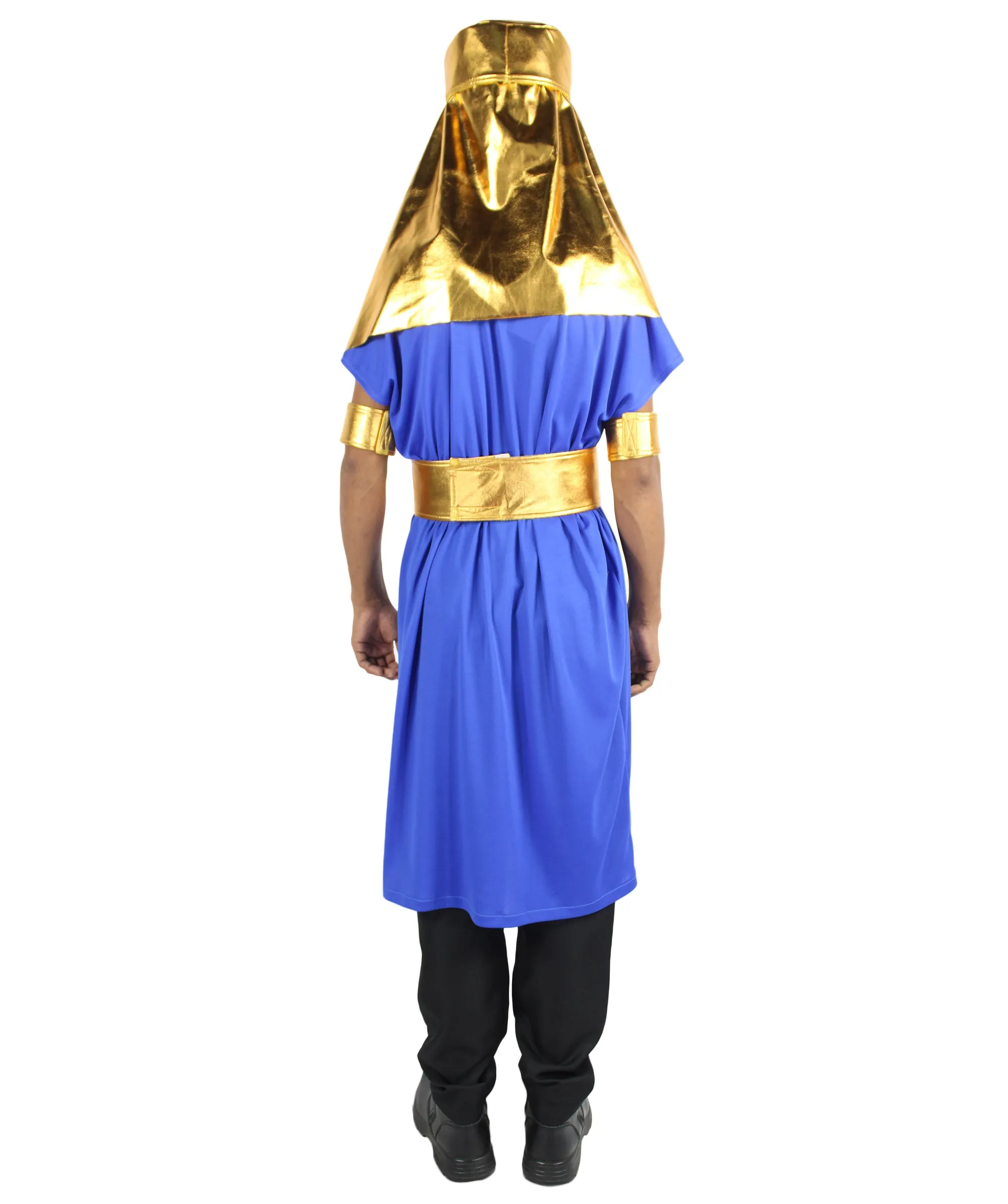 Adult Men's Egyptian King Pharaoh Cosplay Costume Multiple Color Options