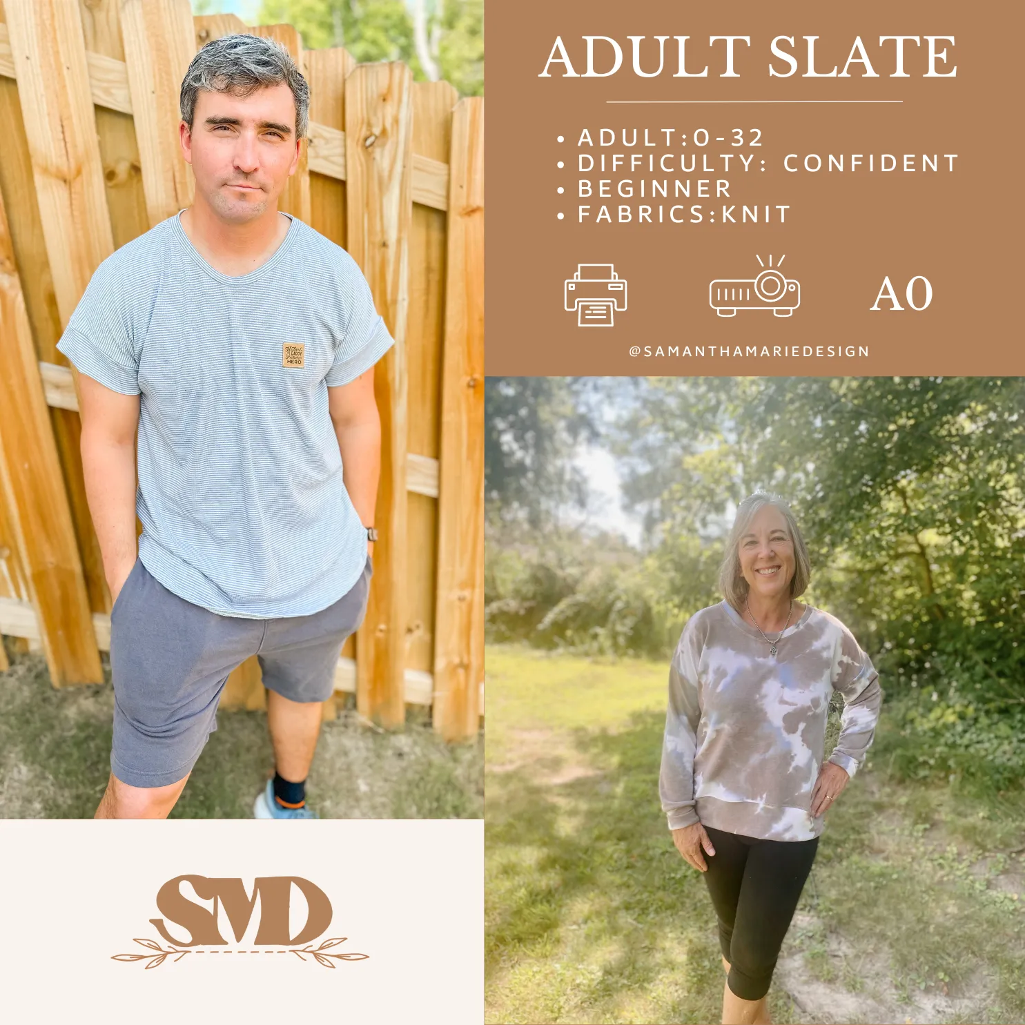 Adult Slate Dolman Top Digital Sewing Pattern Sizes 0-32