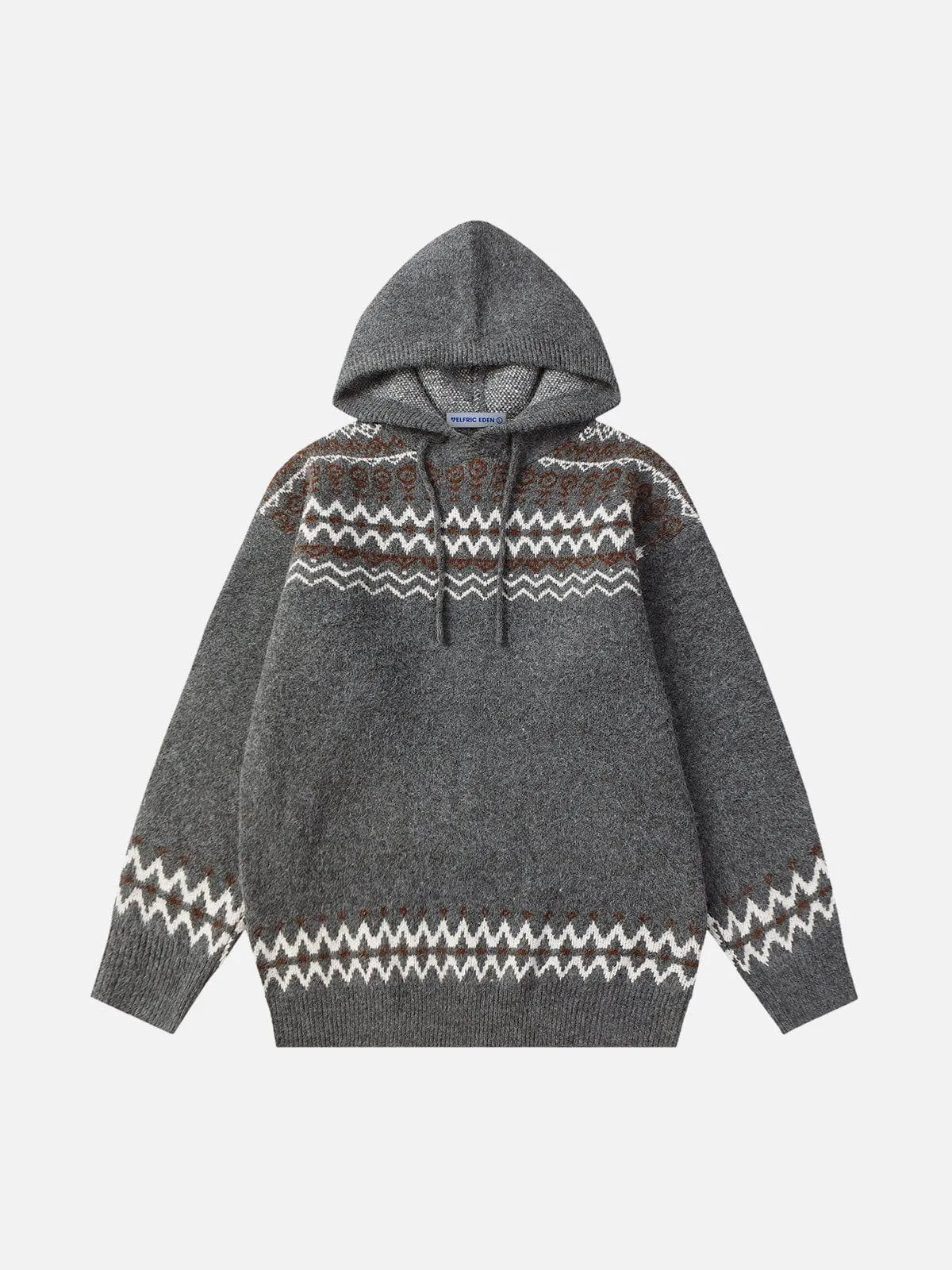 Aelfric Eden Fair Isle Graphic Hoodie