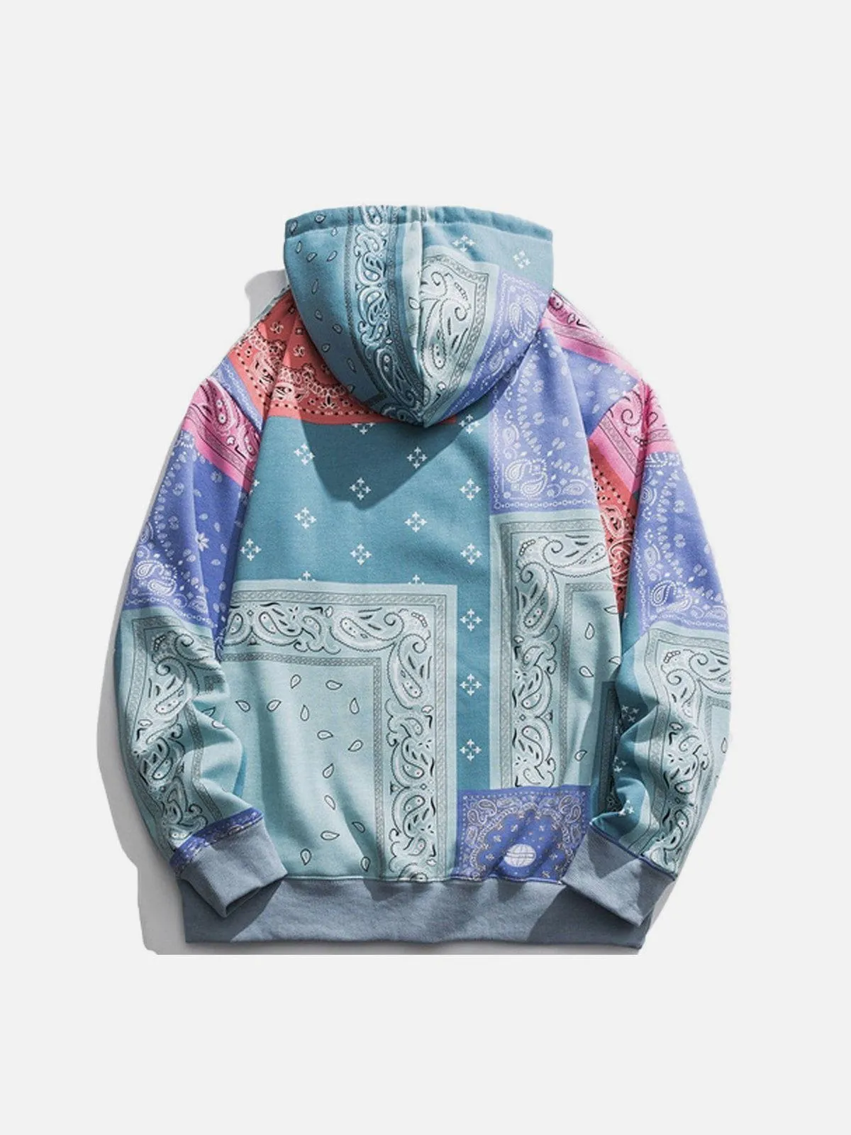 Aelfric Eden Patchwork Print Cashew Hoodie