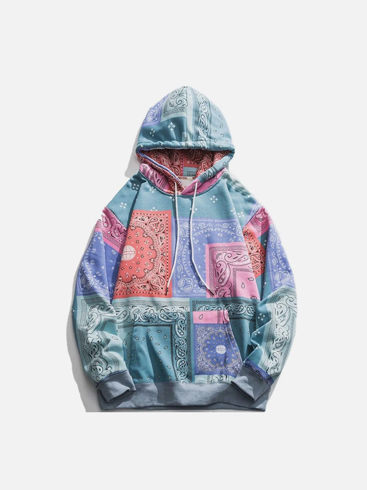 Aelfric Eden Patchwork Print Cashew Hoodie