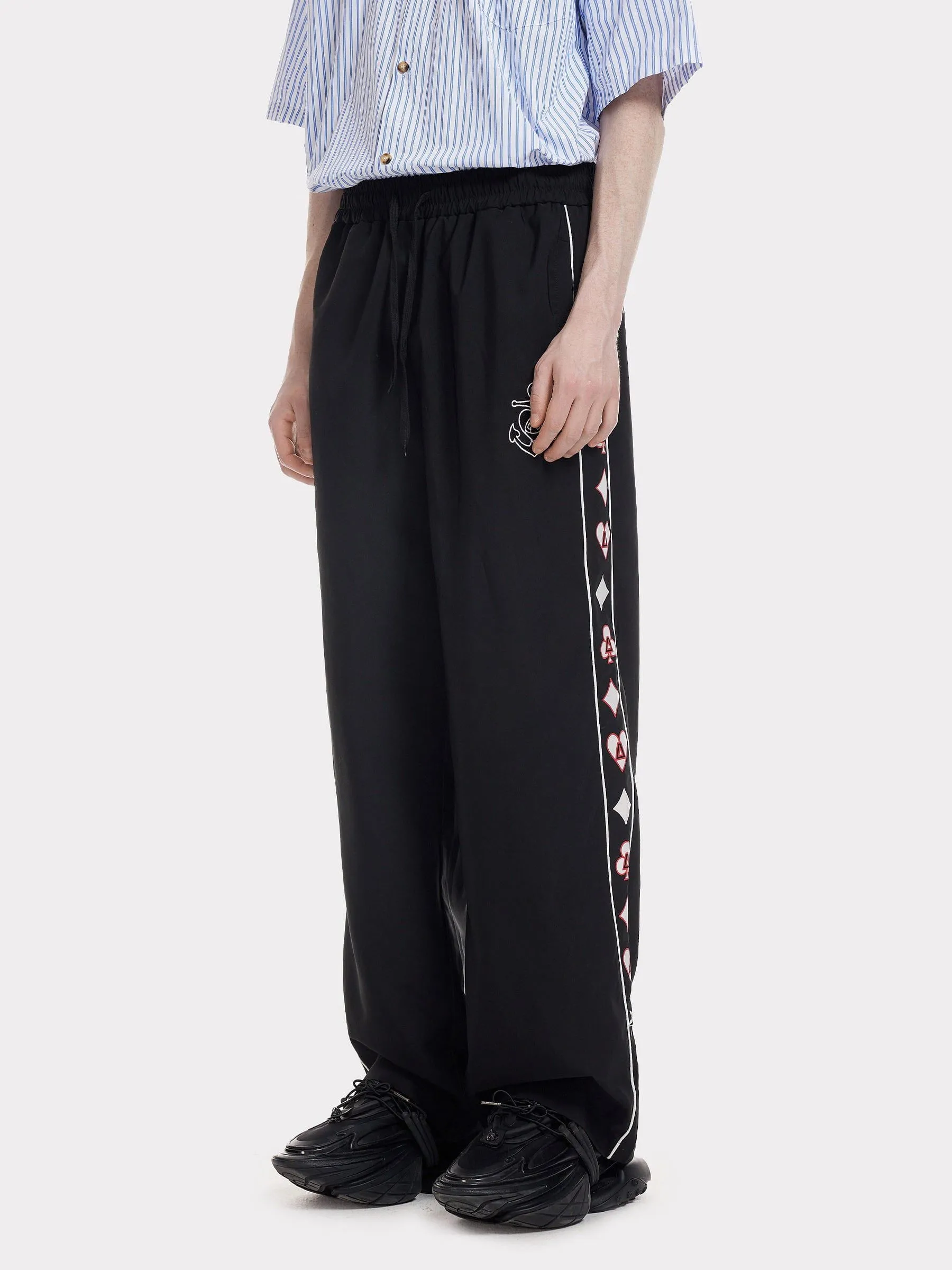 Aelfric Eden Print Embroidery Track Pants