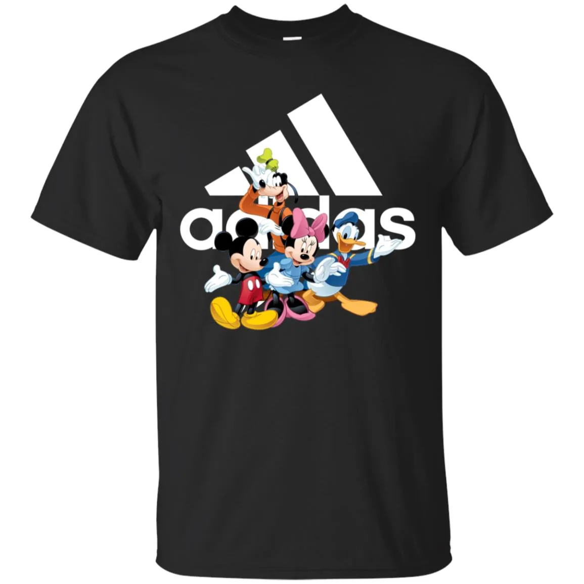 Aidas Mickey Mouse And Friends Disney T-shirt Men Cotton T-Shirt