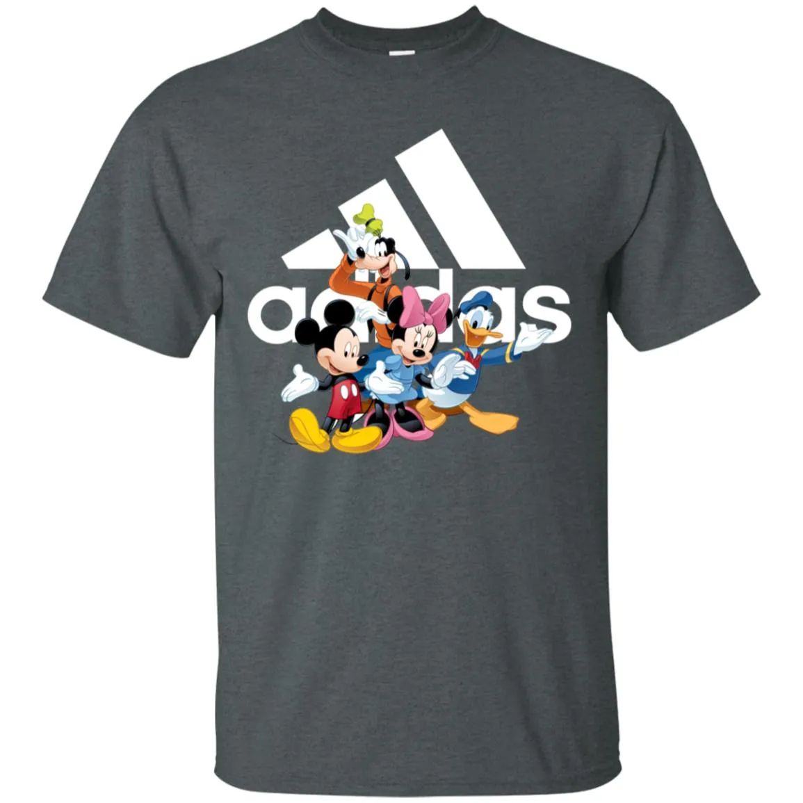 Aidas Mickey Mouse And Friends Disney T-shirt Men Cotton T-Shirt