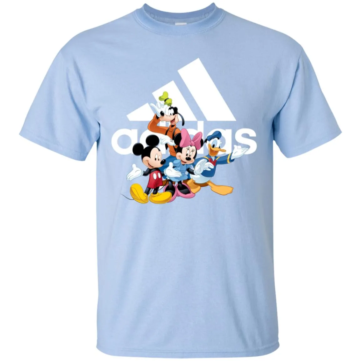 Aidas Mickey Mouse And Friends Disney T-shirt Men Cotton T-Shirt