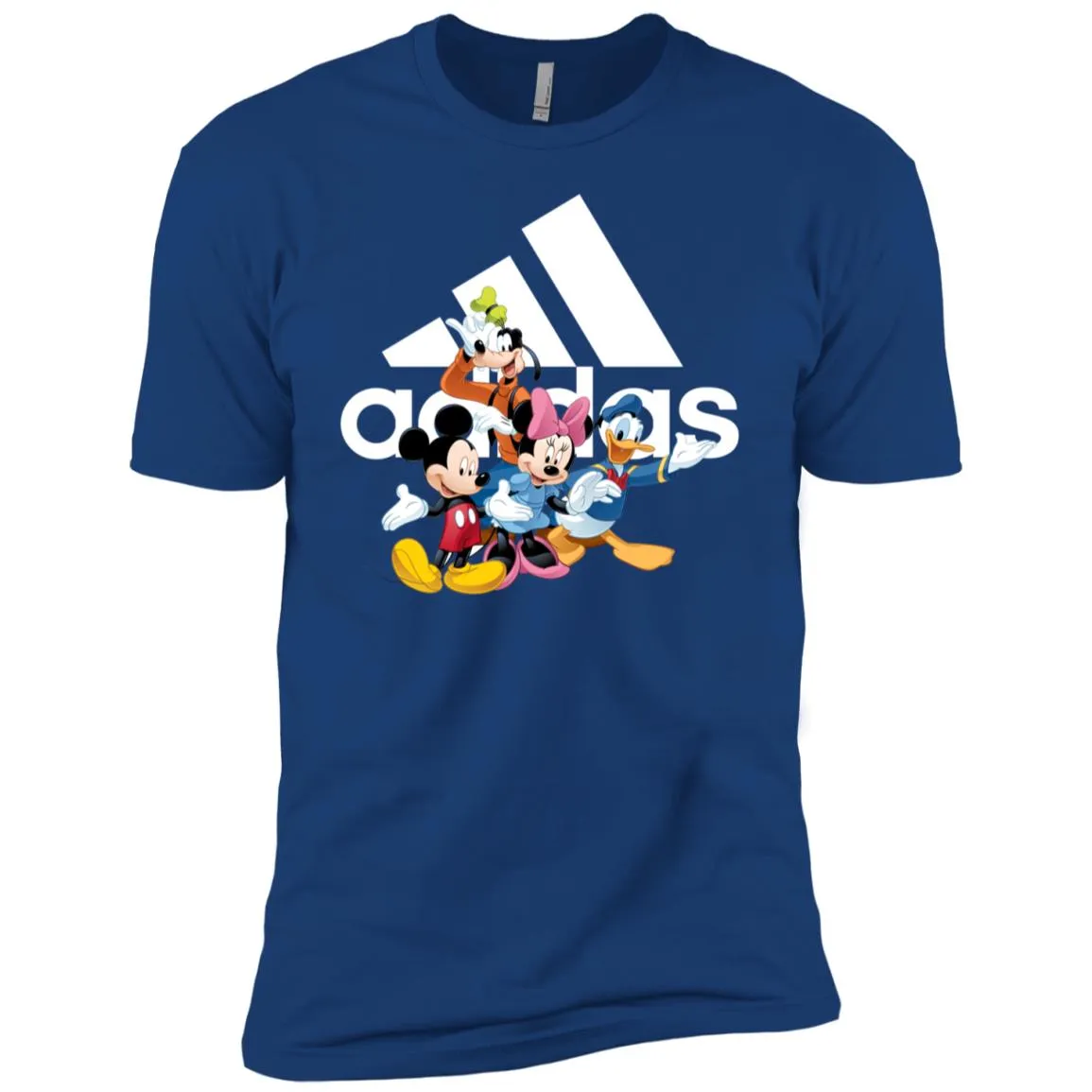 Aidas Mickey Mouse And Friends Disney T-shirt Men Short Sleeve T-Shirt