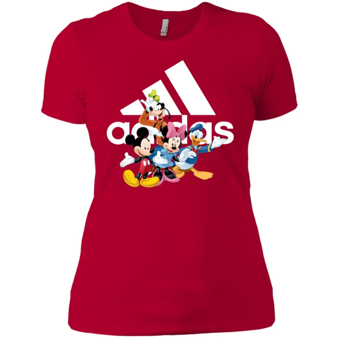 Aidas Mickey Mouse And Friends Disney T-shirt Women Cotton T-Shirt