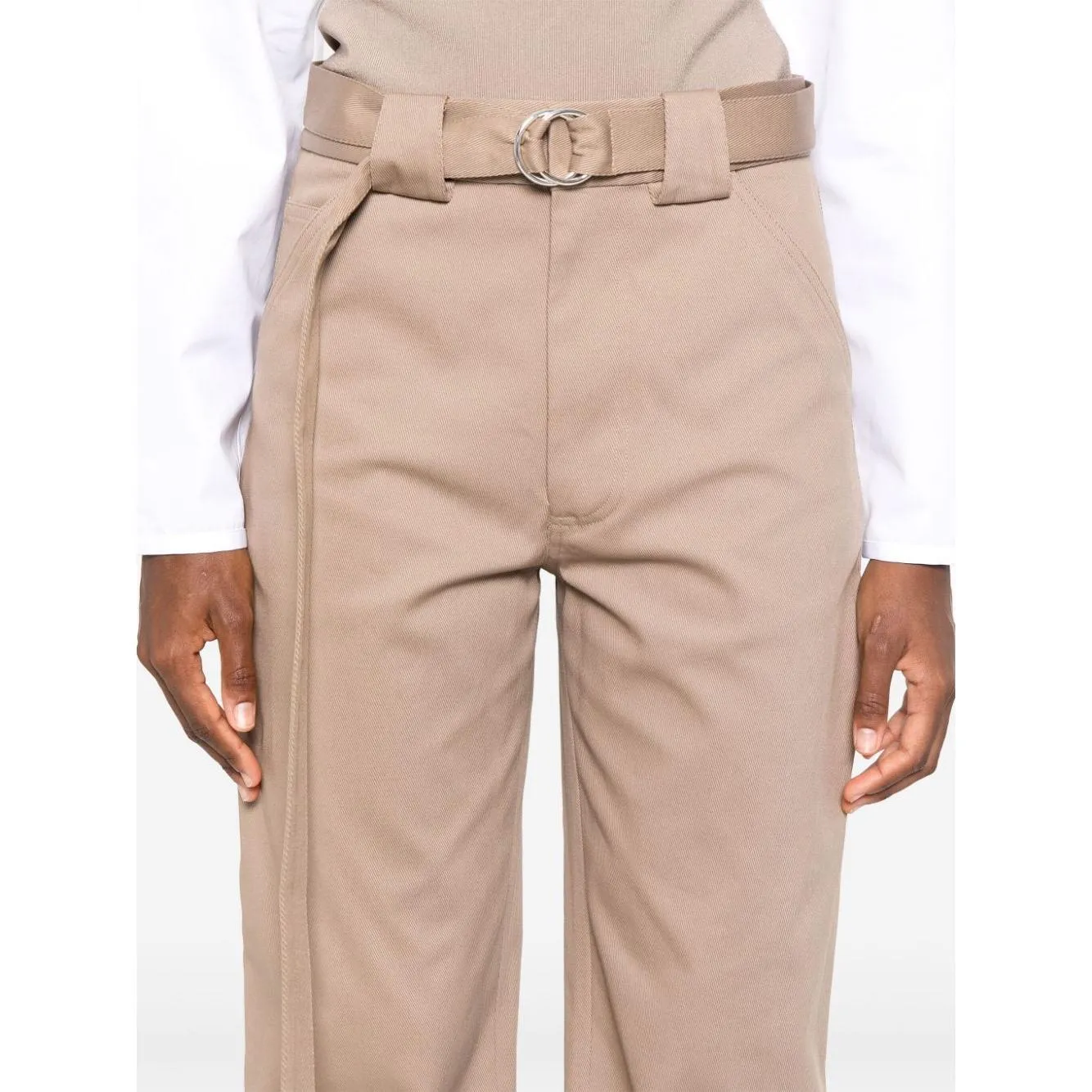 Alaia Trousers Beige