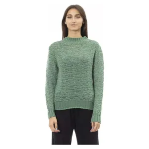 Alpha Studio Green Polyamide Women Sweater