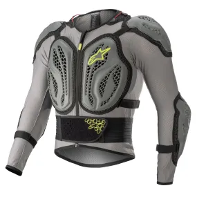 Alpinestars Bionic Action Riding Jacket Dark Grey Ash Grey Yellow