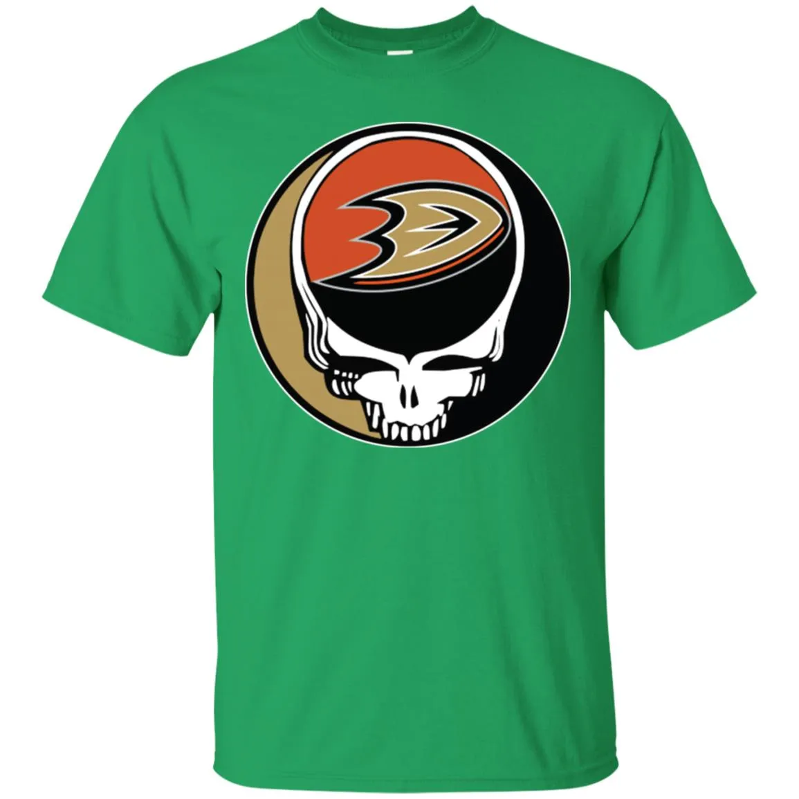 Anaheim Ducks Grateful Dead Steal Your Face Hockey Nhl Shirts