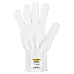 Ansell ThermaKnit™ Insulator® Thermolite® Knit Gloves, Single Size, White, 78-150