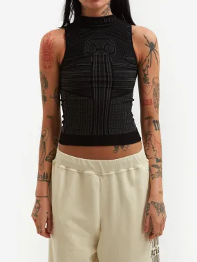 Aries Base Layer Vest - Black/Grey