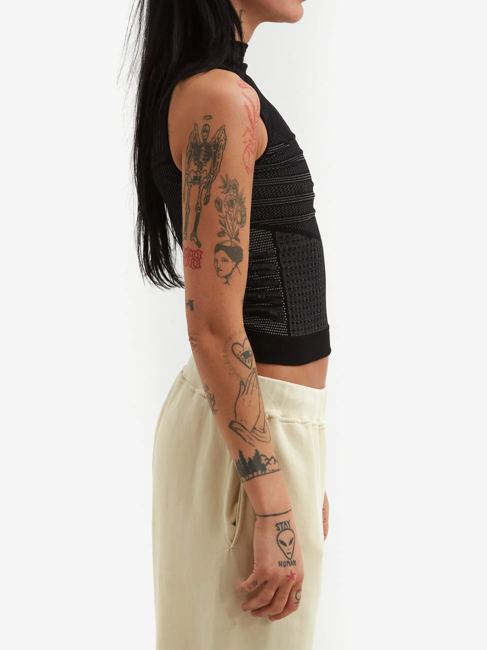 Aries Base Layer Vest - Black/Grey