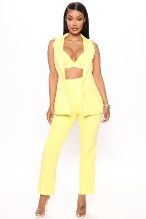 Ashleigh Vest Set 27 - Yellow