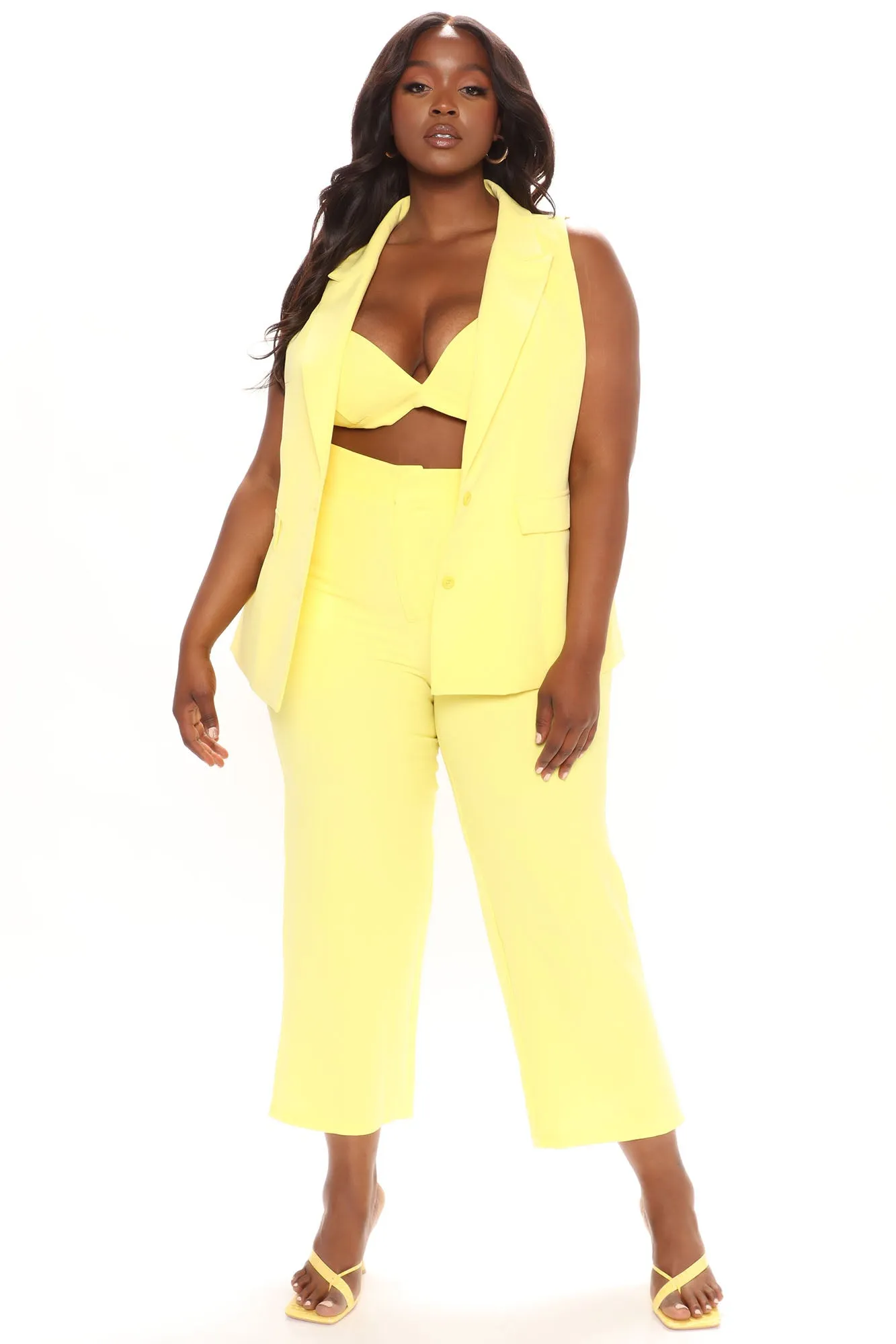 Ashleigh Vest Set 27 - Yellow