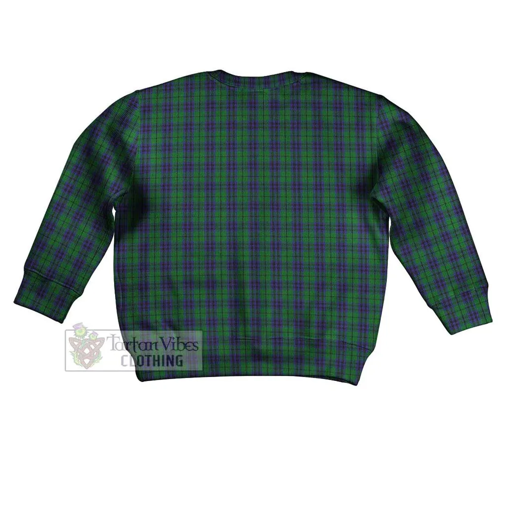 Austin Tartan Kid Ugly Sweater