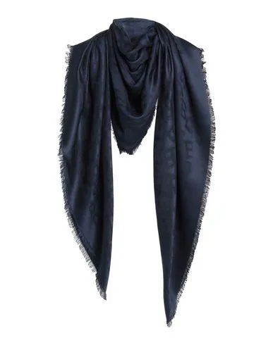 Bally Women Shawl Dark blue -- --