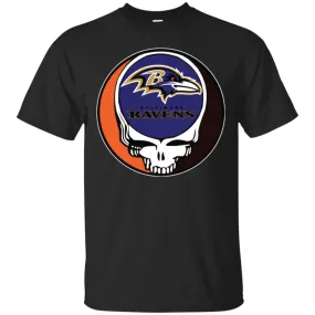 Baltimore Ravens Grateful Dead Steal Your Face Football Nfl Shirts