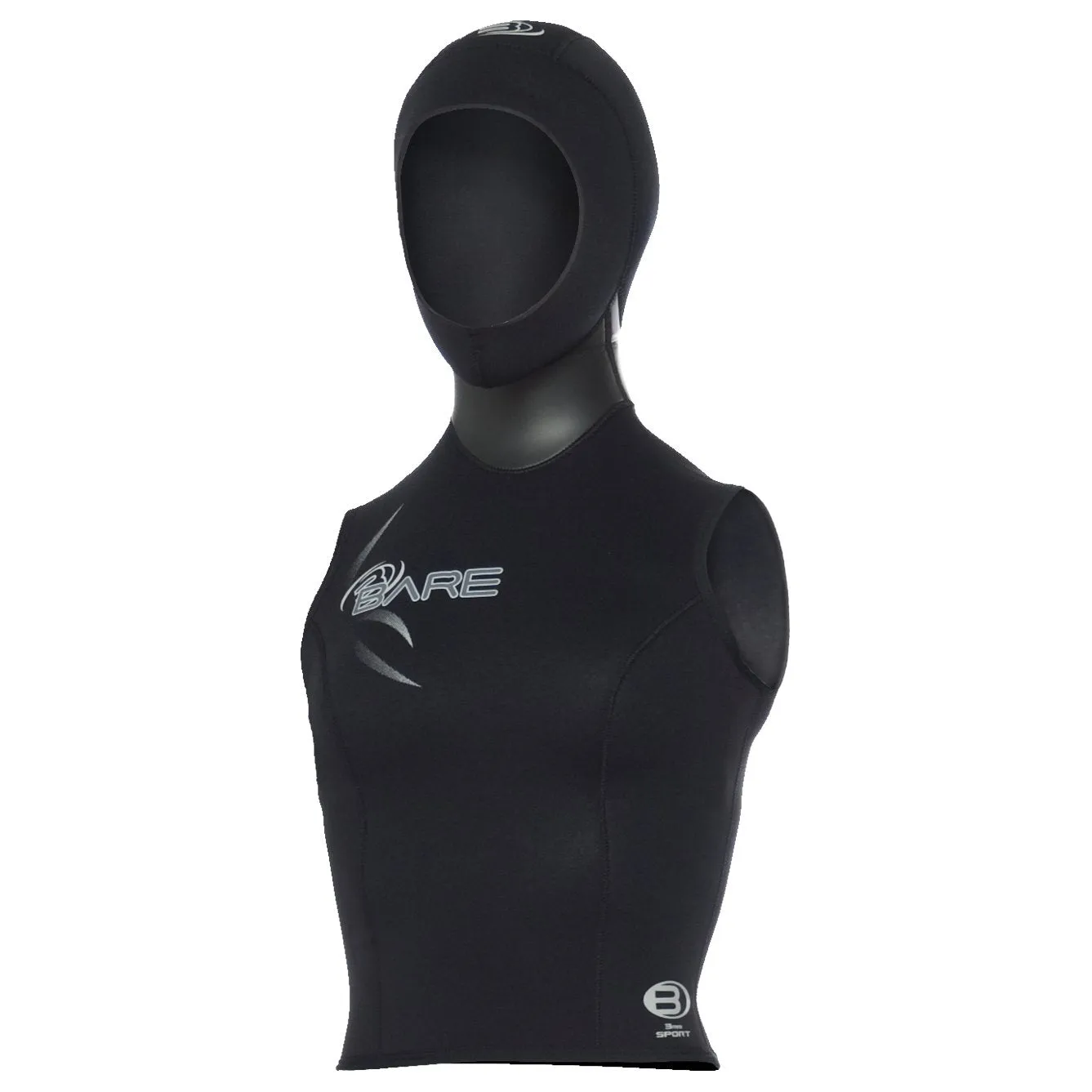 Bare 5/3mm Womens Sport Hooded Dive Vest