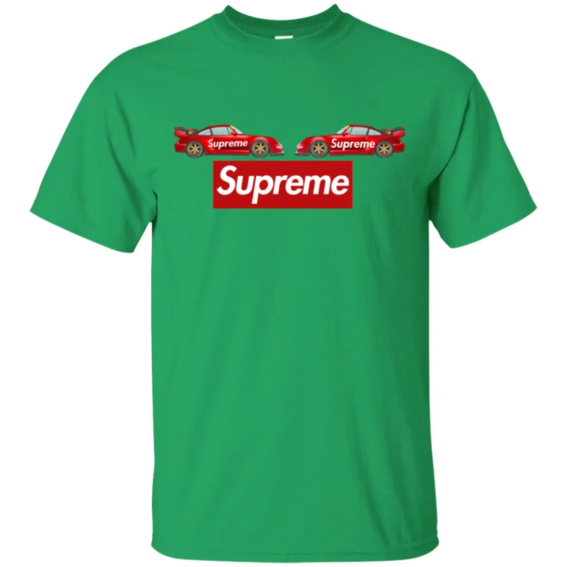 Best Supreme Car T-shirt Men Cotton T-Shirt