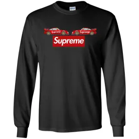 Best Supreme Car T-shirt Men Long Sleeve Shirt