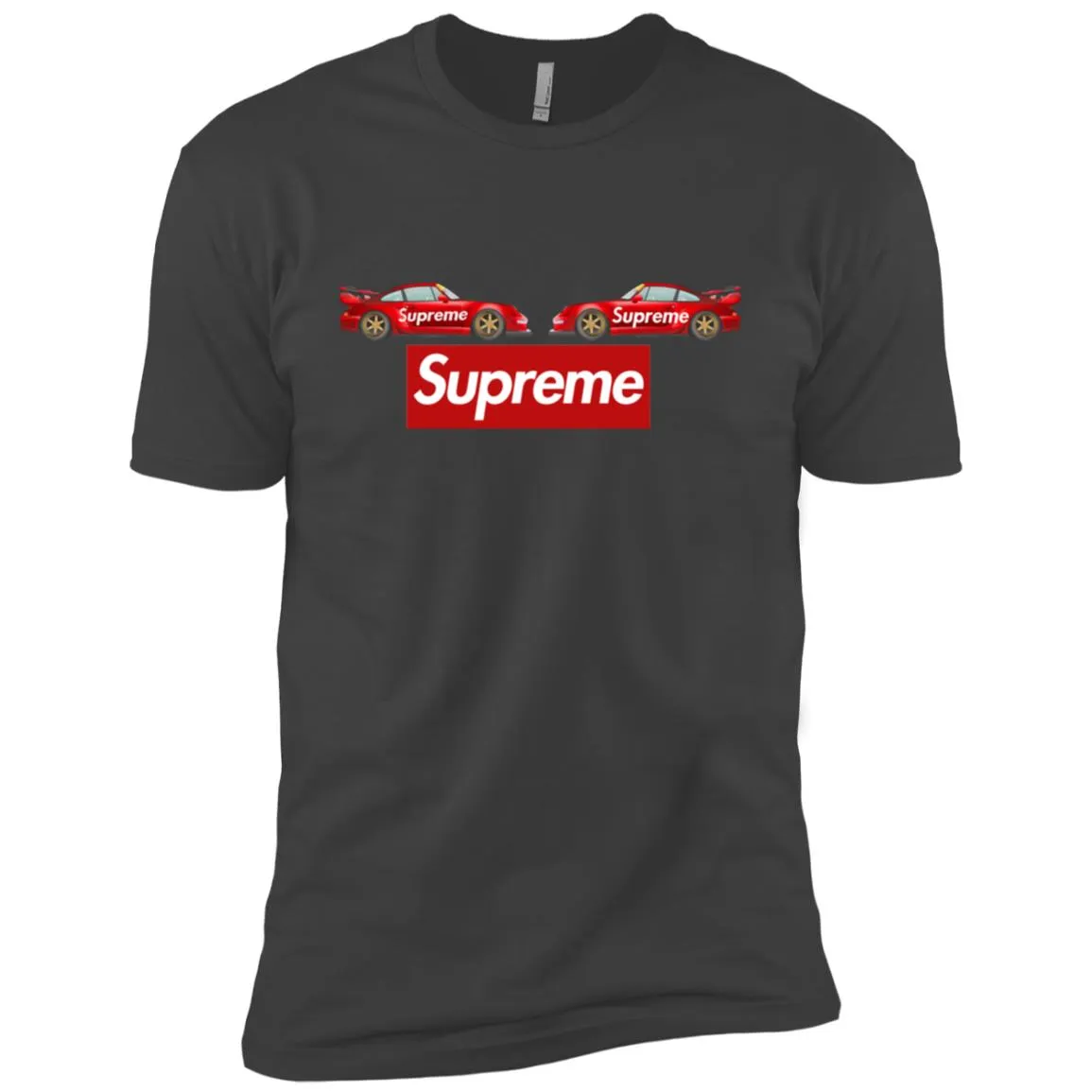 Best Supreme Car T-shirt Men Short Sleeve T-Shirt