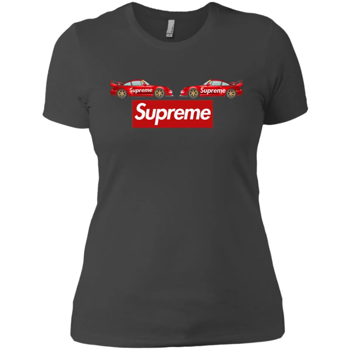 Best Supreme Car T-shirt Women Cotton T-Shirt