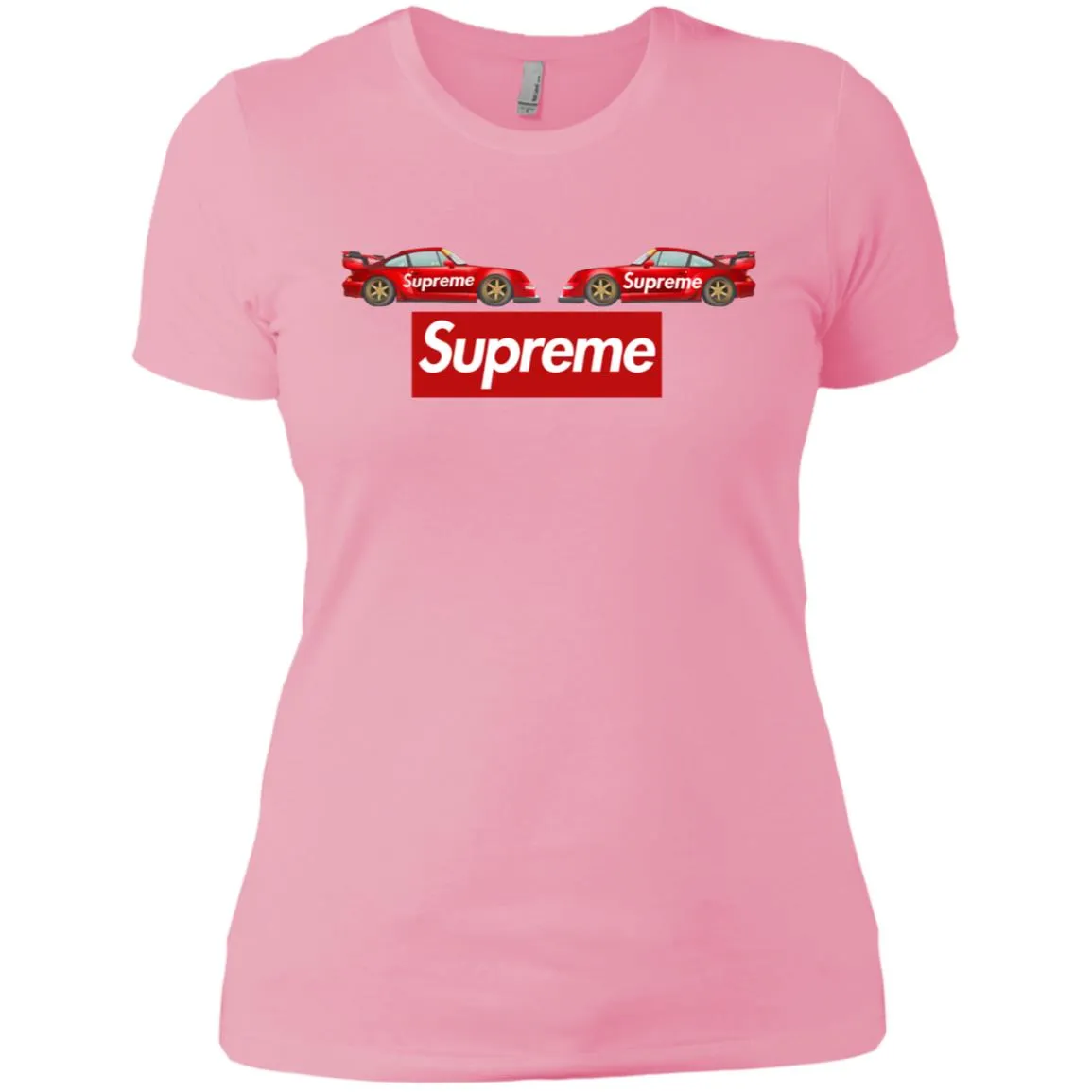 Best Supreme Car T-shirt Women Cotton T-Shirt