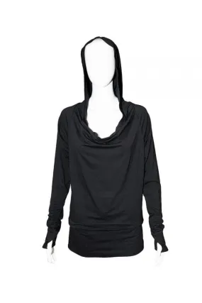 Black Bamboo Pullover Hoodie