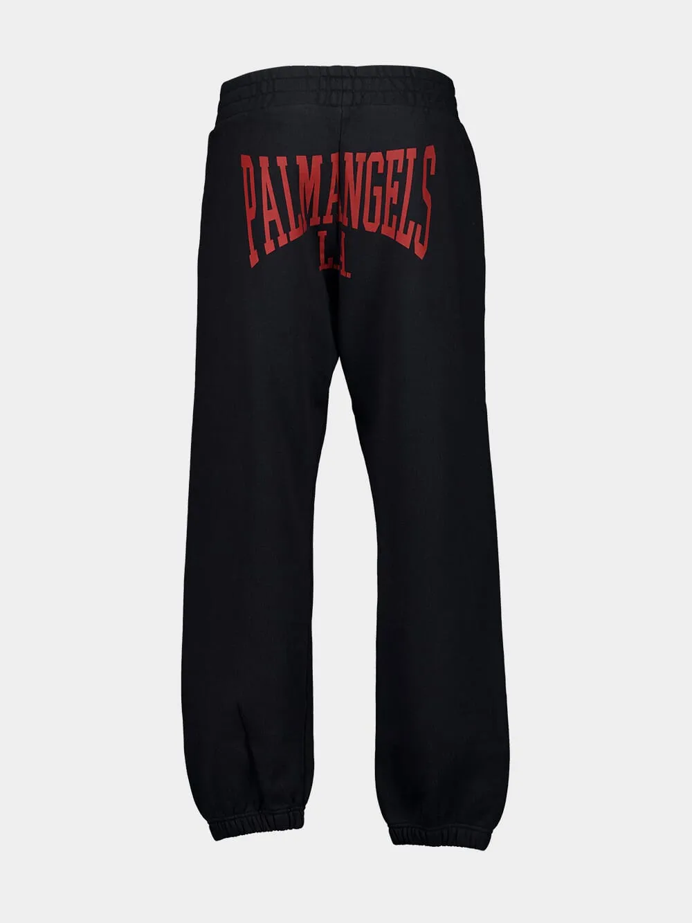 Black College Graphic Sweatpants