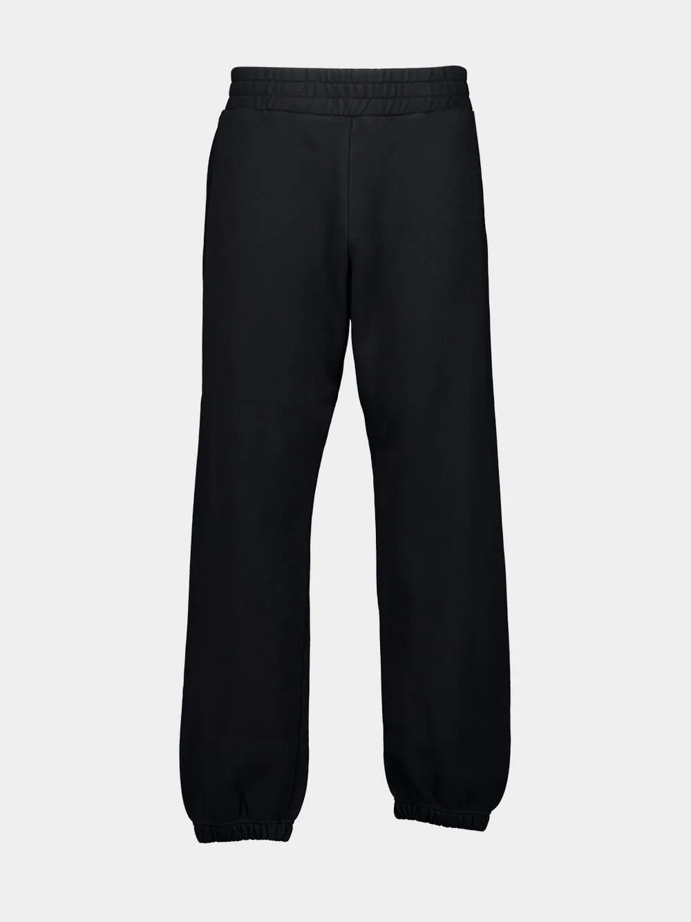 Black College Graphic Sweatpants