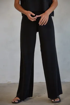 Black Leonie Pants