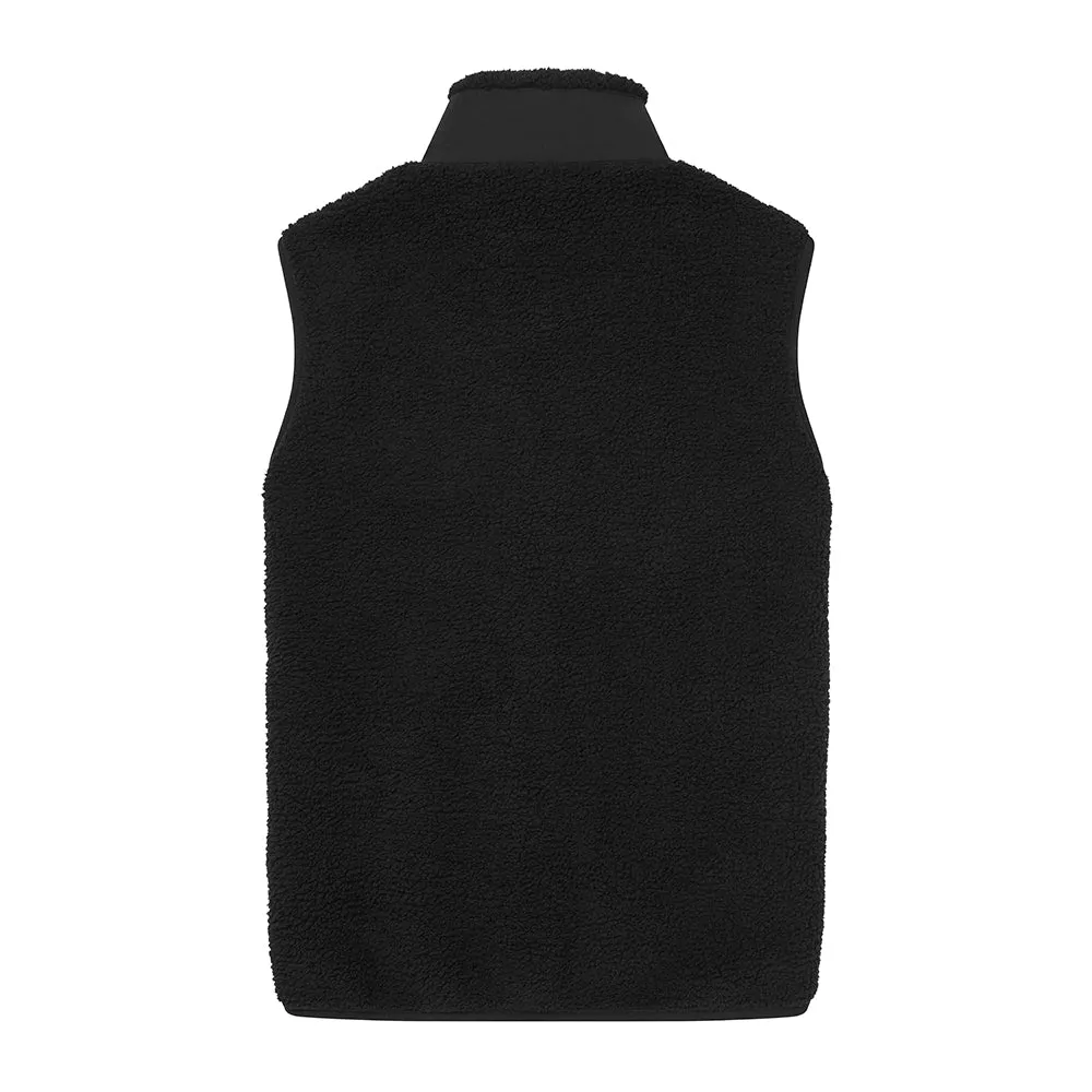 Black Sherpa Vest