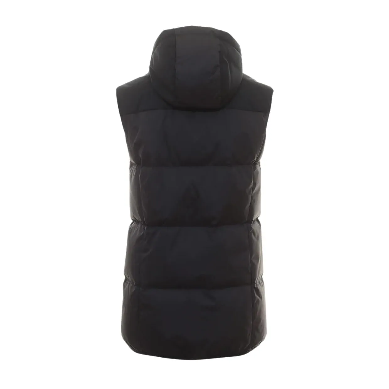 BOSS V-Mamar1 Logo Blue Hooded Gilet