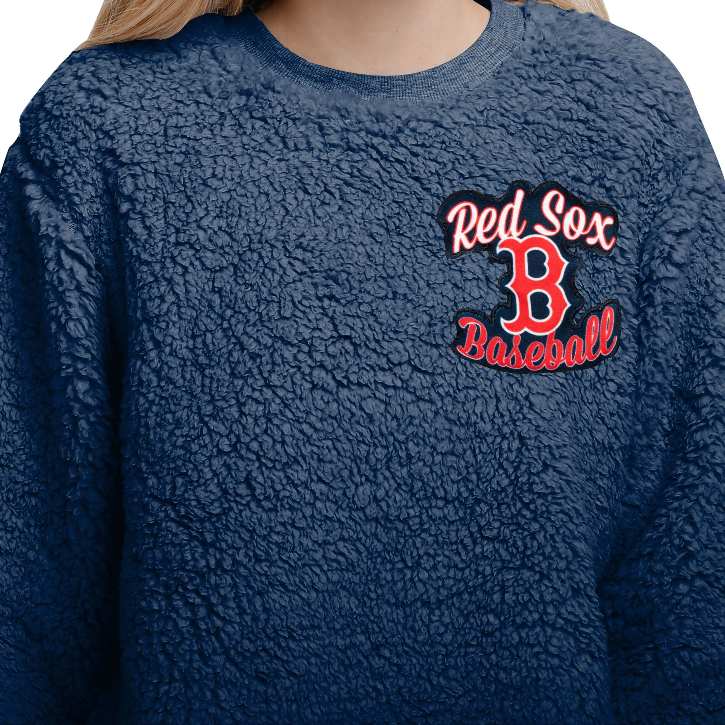 Boston Red Sox MLB Womens Sherpa Lounge Set