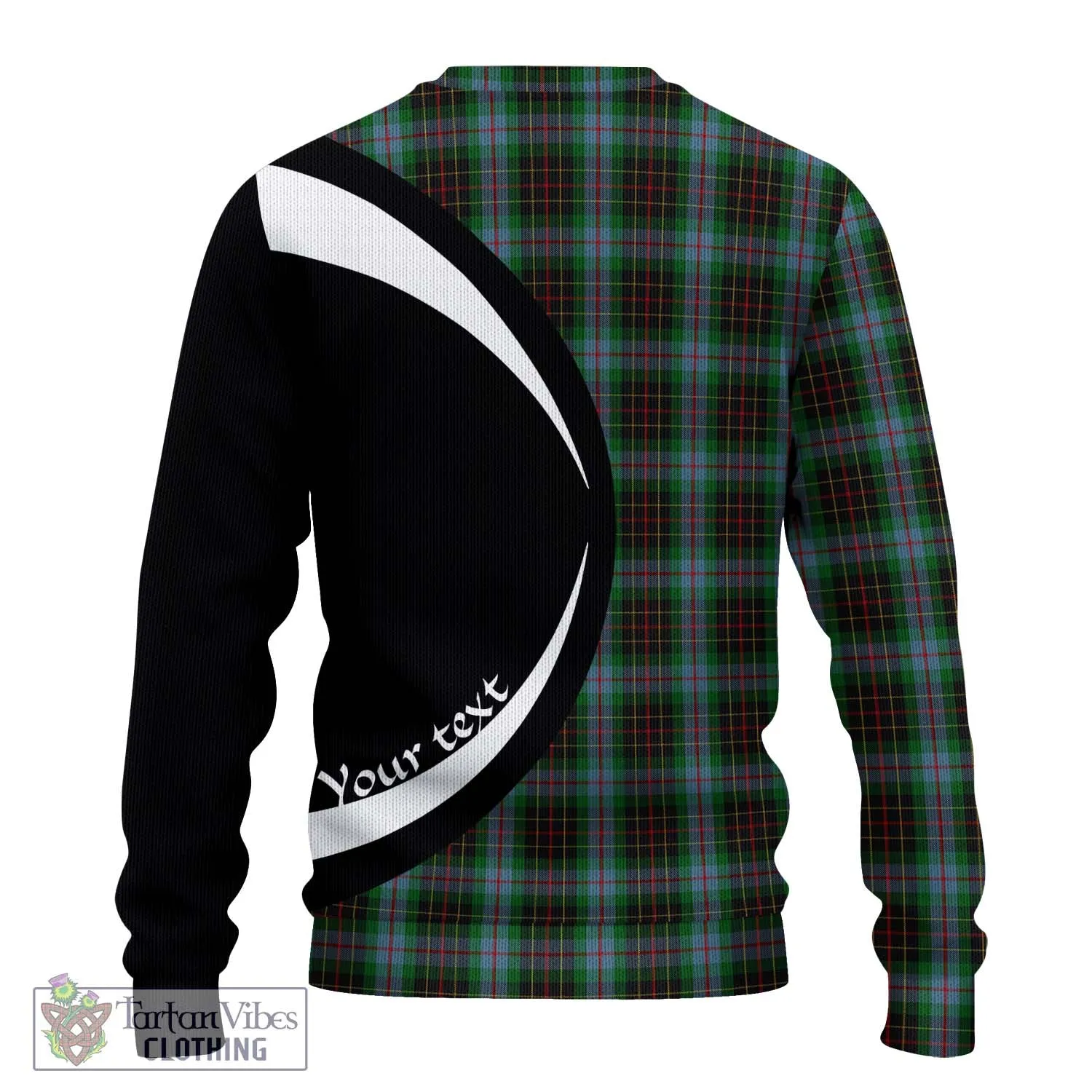 Brodie Hunting Tartan Ugly Sweater with Family Crest Circle Style