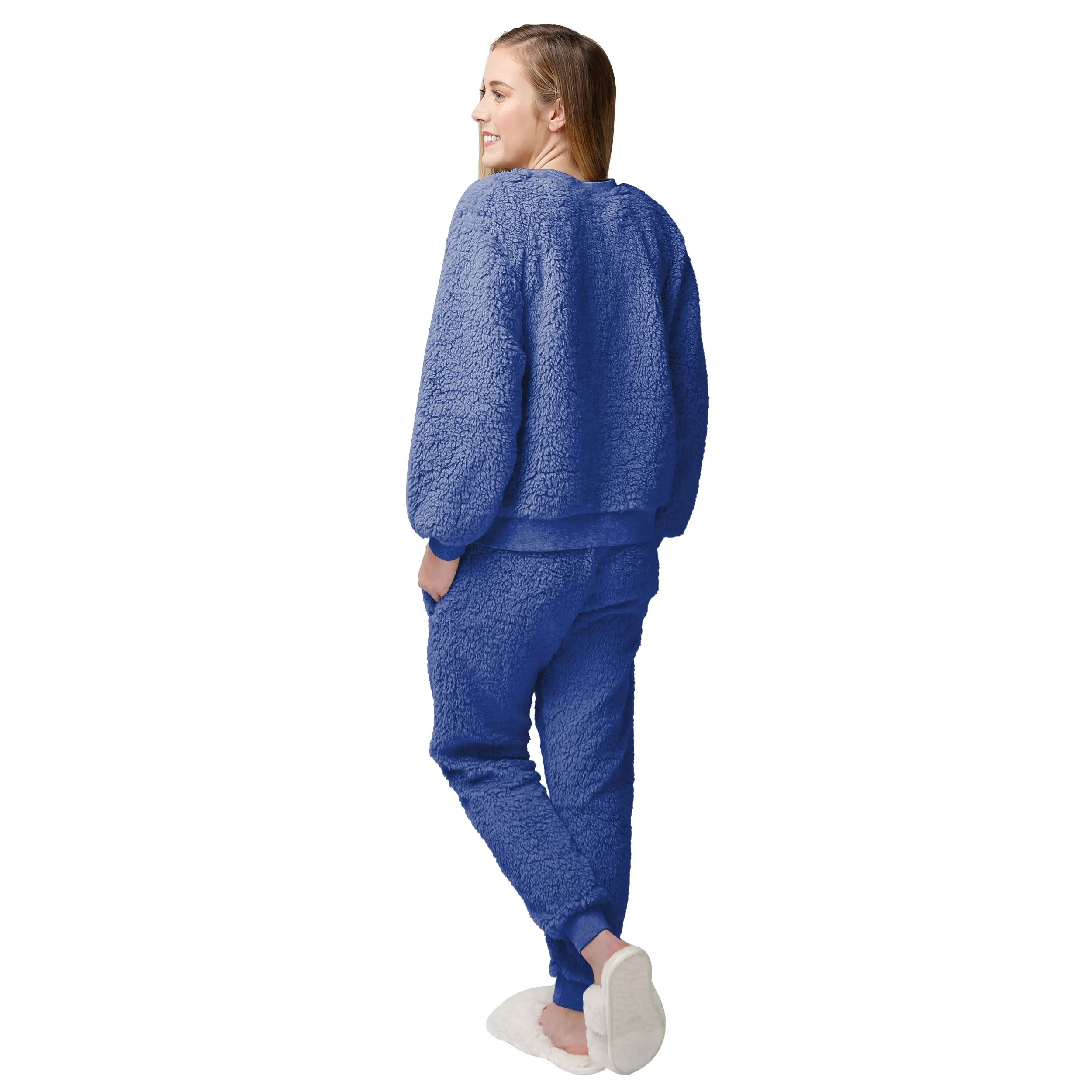 Buffalo Bills NFL Womens Sherpa Lounge Set