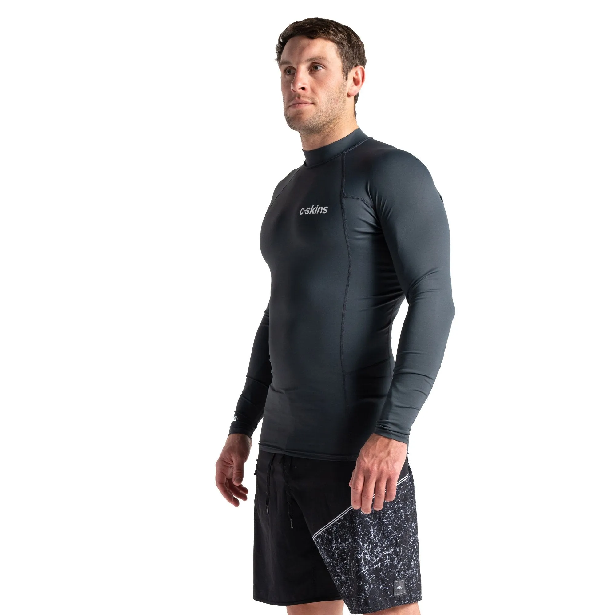 C-Skins UV Skins Men's Long Sleeve Crew Neck Rash Vest