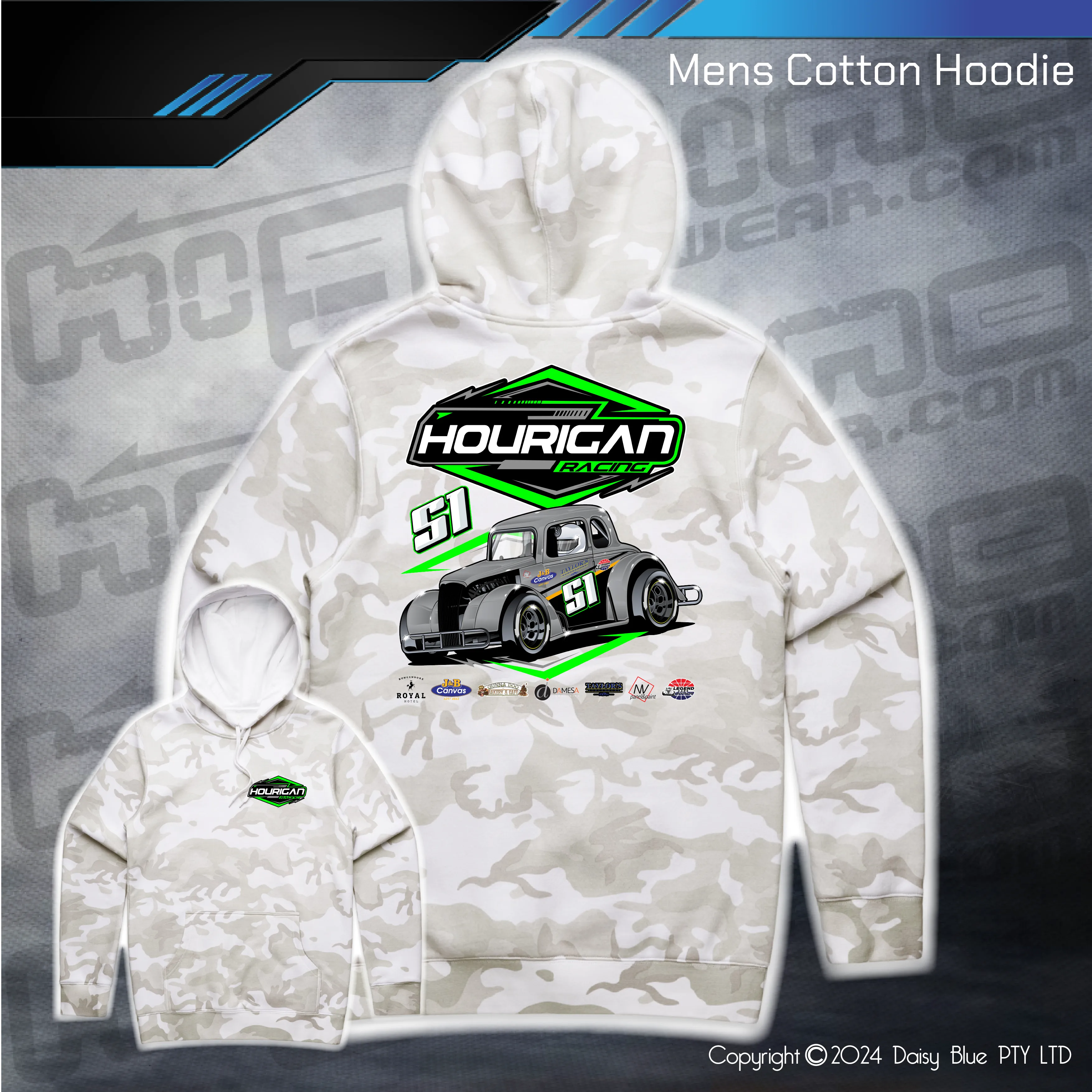 Camo Hoodie - Brendon Hourigan