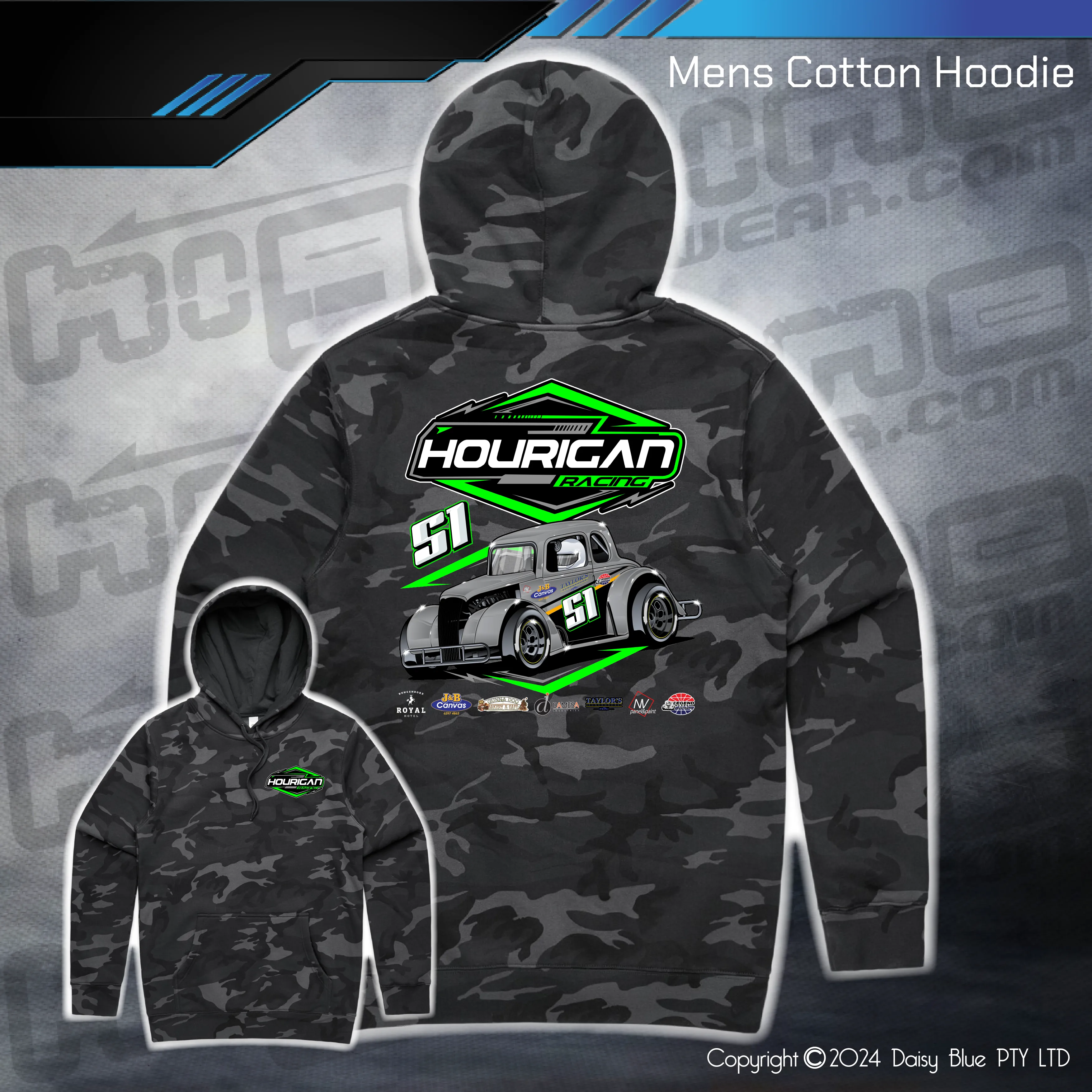 Camo Hoodie - Brendon Hourigan